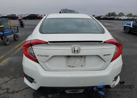 2020 Honda Civic Sport из США, поврежденный, VIN 2HGFC2F8XLH517043
